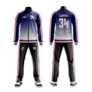 Navy & Red Sublimated Warmup Set