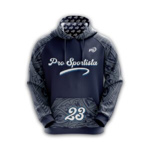 Navy Blue Pro Sportista Pullover Hoodie