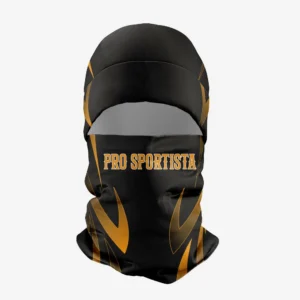 Black & Gold “Velocity Strike” Performance Athletic Balaclava