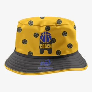 Custom “Coach” Basket Club Performance Bucket Hat