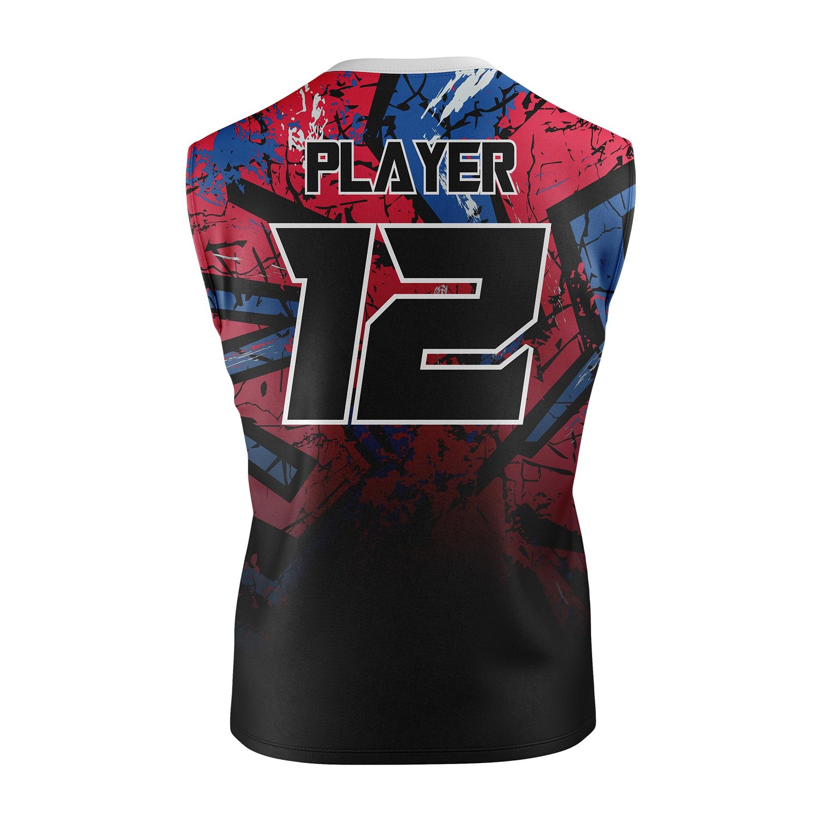 Red Flame Edition Flag Football Uniform – Pro Sportista Custom Set - Image 3