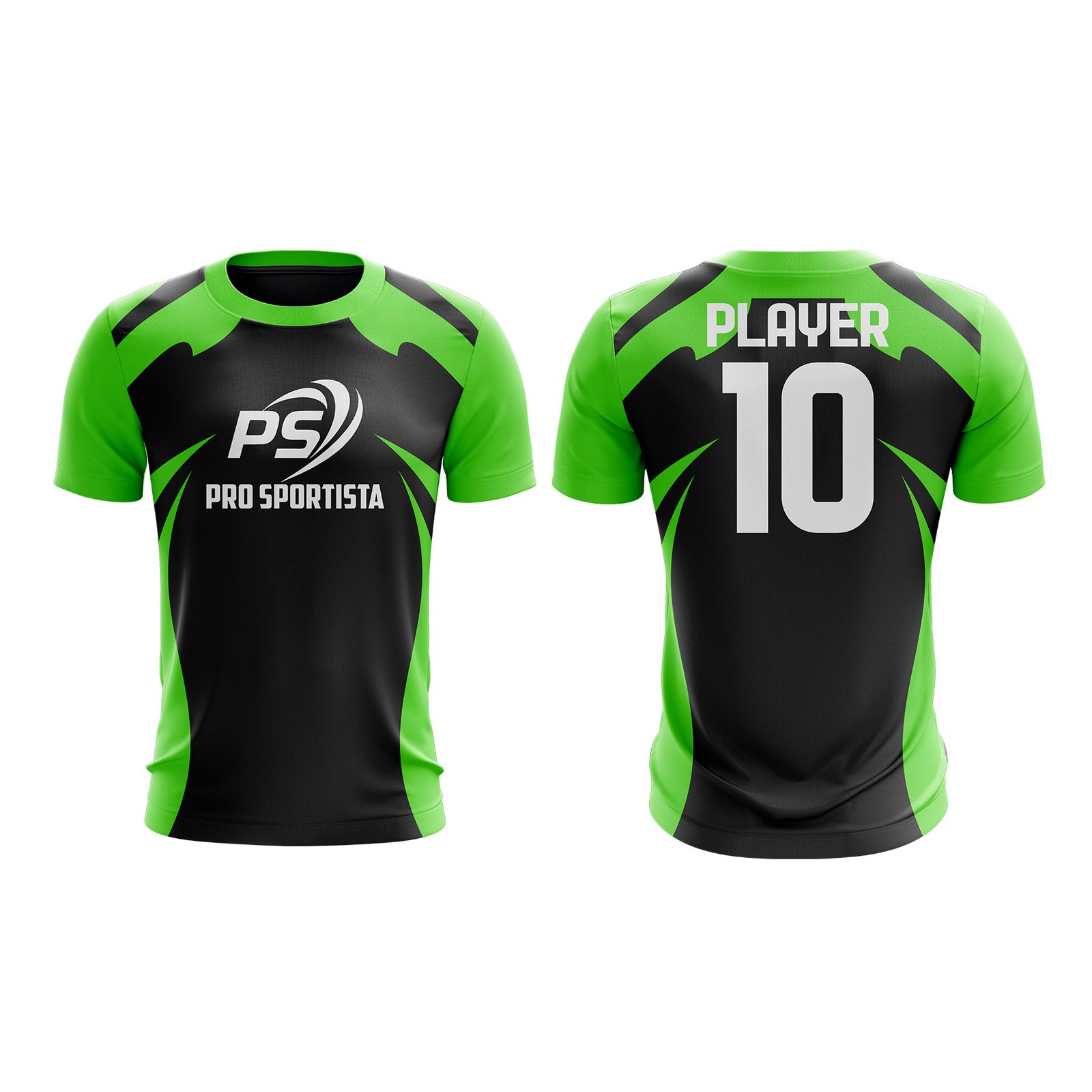 Lime Green Edge Pro Training T-Shirt - Image 3