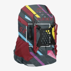 Custom “Geo-Pulse” Performance Athletic Backpack