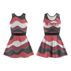 Grey, Pink & Black Cheerleading Frock – Trendy Spirit Edition
