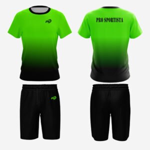 Custom Neon Green Gradient Performance Set