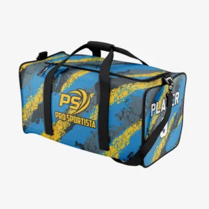 Custom “Grit & Gold” Performance Sports Duffel Bag