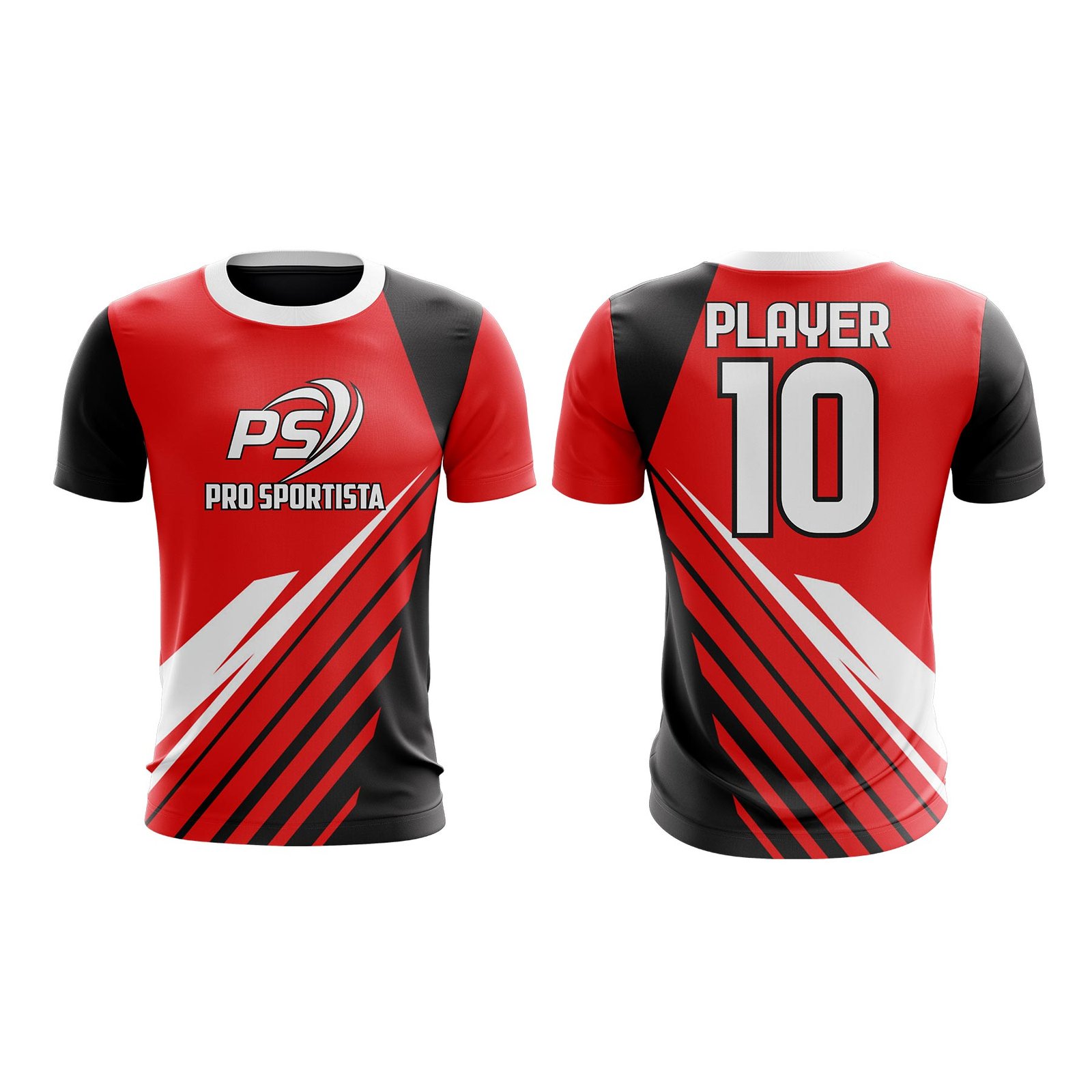 Red Slash Combat Sports T-Shirt - Image 3