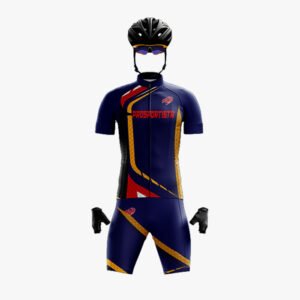 Custom Navy, Orange & Yellow Prosportista Sublimated Performance Suit