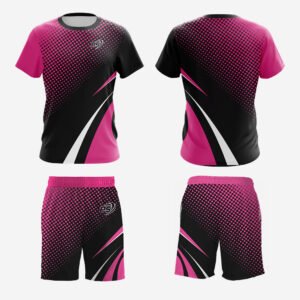 Custom Pink & Black Halftone Performance Set