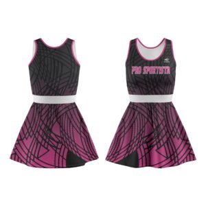 Black & Pink Cheerleading Frock – Elite Power Edition