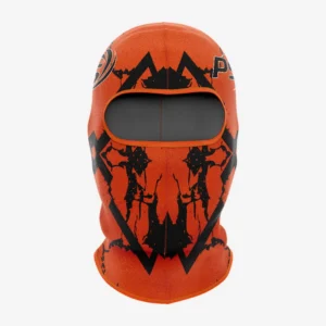 Orange & Black “Apex Strike” Performance Athletic Balaclava