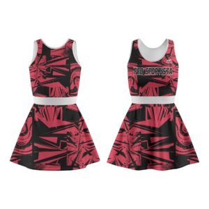 Pink & Black Cheerleading Frock – Star Performer Edition