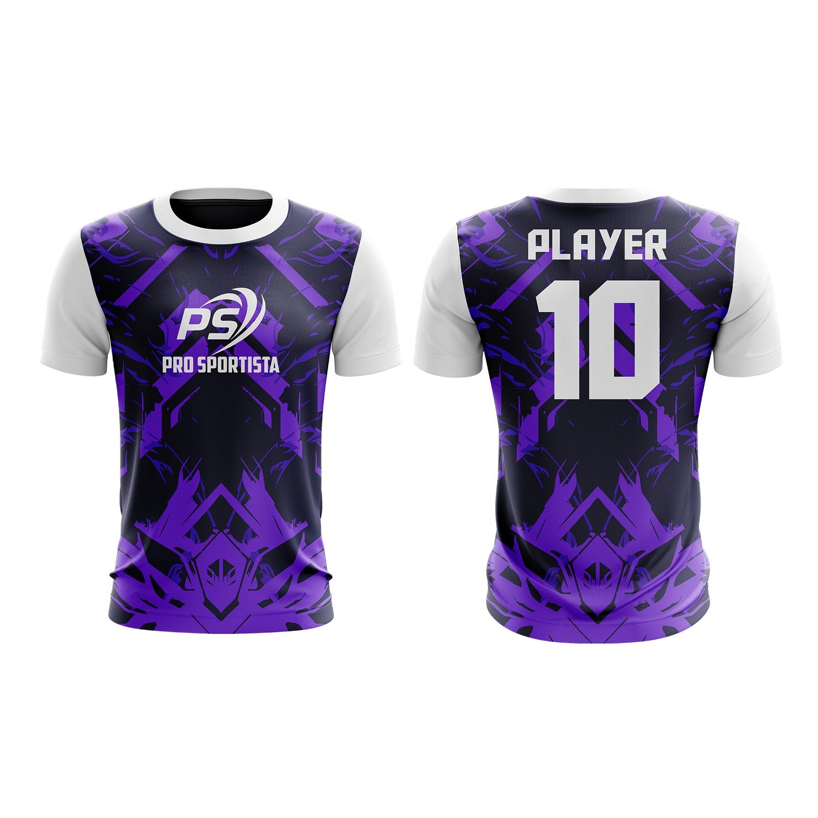 Purple Shadow Elite Sports T-Shirt - Image 3