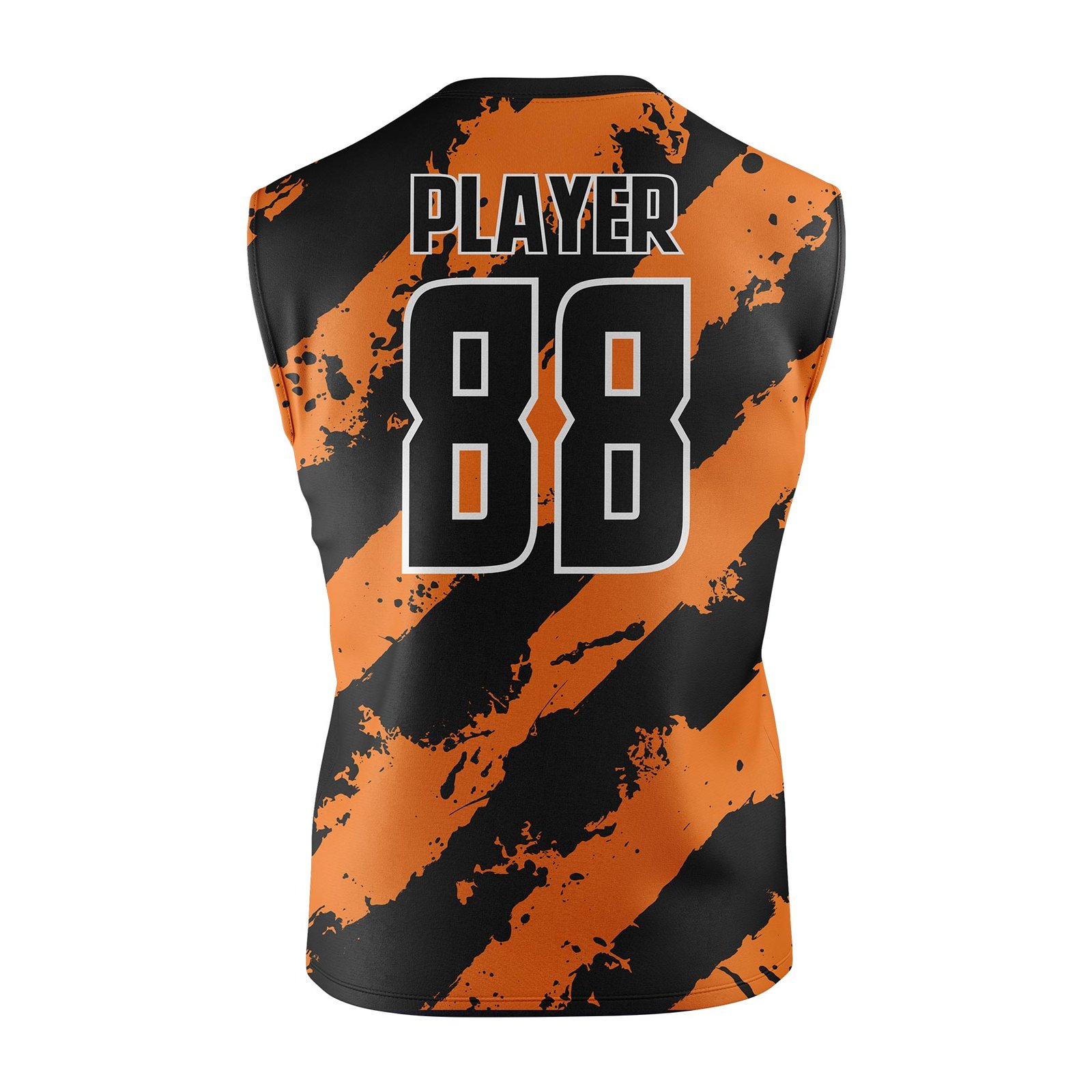 Orange Camo Flag Football Uniform – ProSportista Custom Set - Image 3