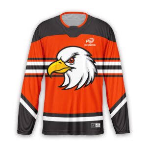 Orange Ice Hockey Jersey – Eagle Strike Edition