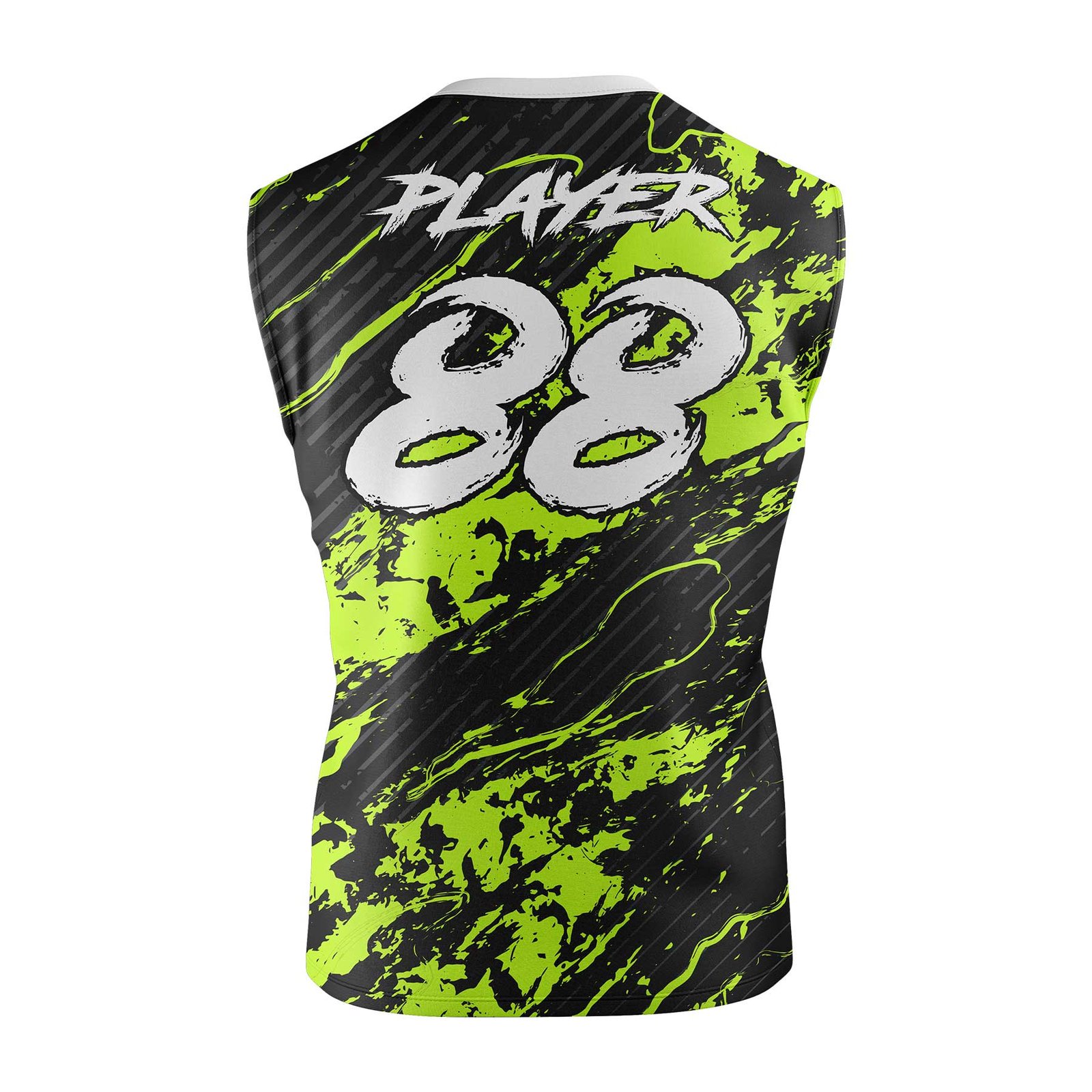 Lime Camo Flag Football Uniform – Custom Jersey & Shorts - Image 3