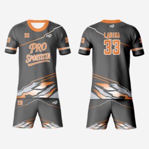 Black & Orange Pro Spartan Ball Hockey Set