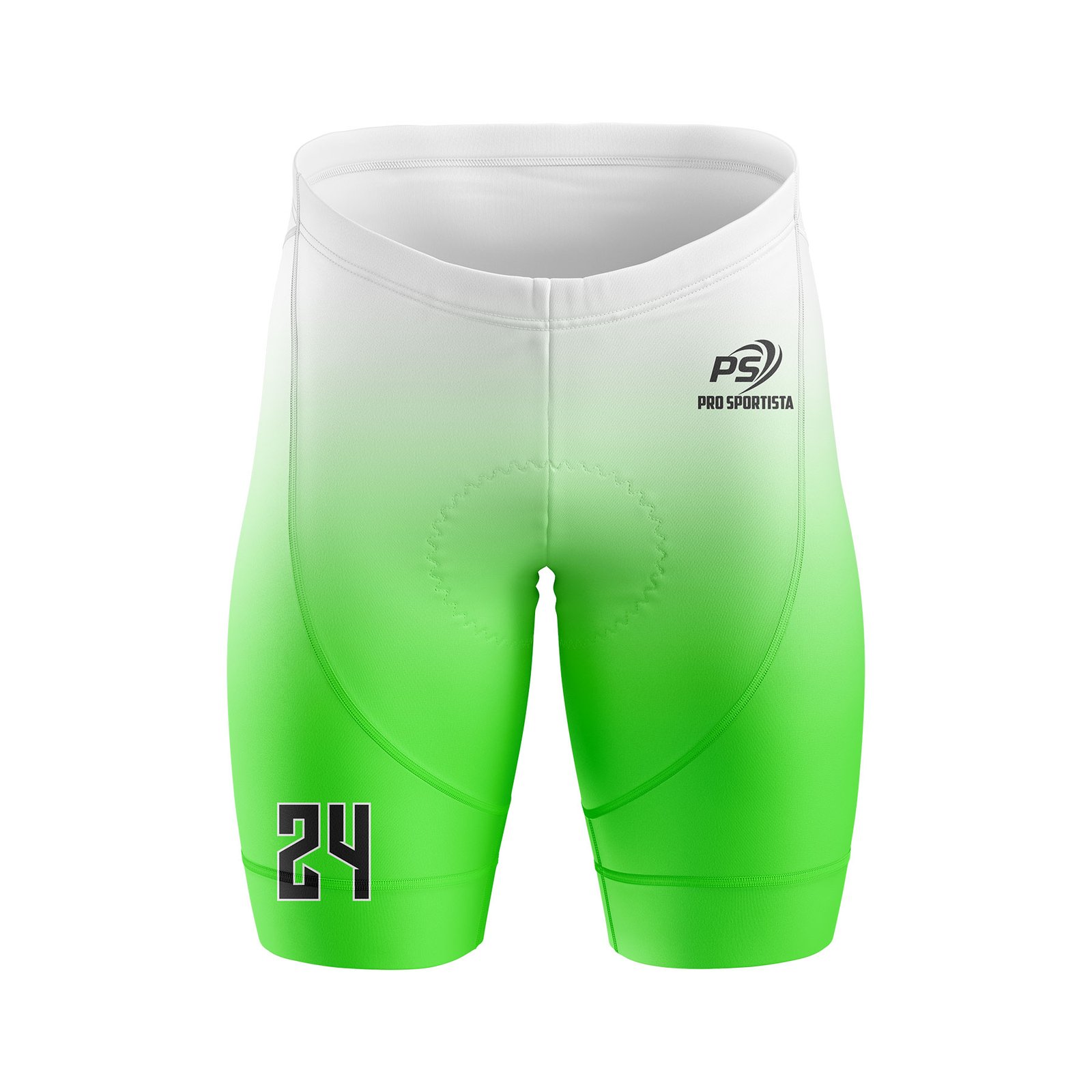 Green Neon Flag Football Uniform – Custom Jersey & Shorts - Image 4