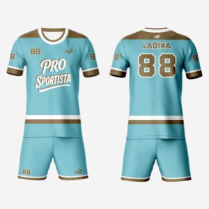 Sky Blue Pro Spartan Ball Hockey Set