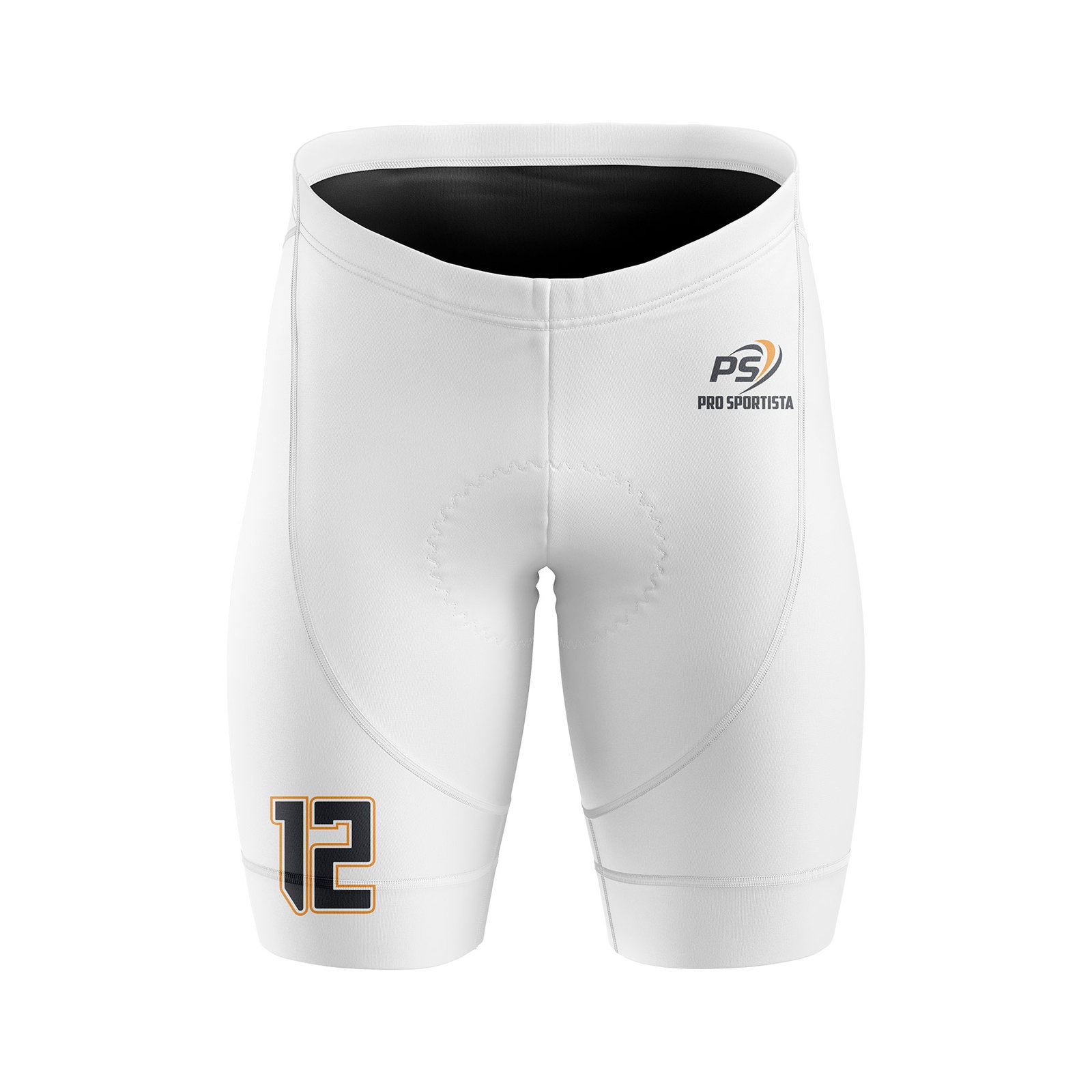 Black & Orange Gradient Flag Football Uniform – Custom Jersey - Image 4