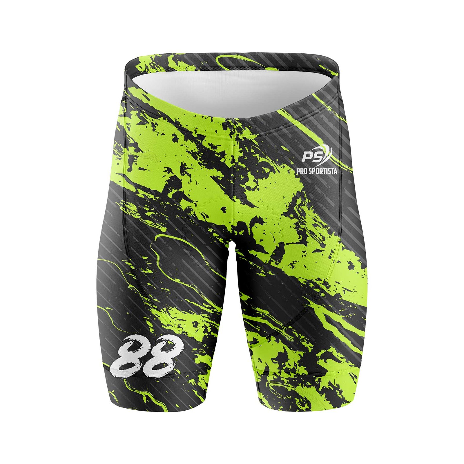 Lime Camo Flag Football Uniform – Custom Jersey & Shorts - Image 4