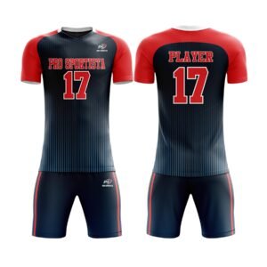 Black & Red Shadow Edition Volleyball Set