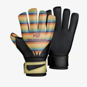 Custom “Chevron Pulse” Performance Goalkeeper Gloves