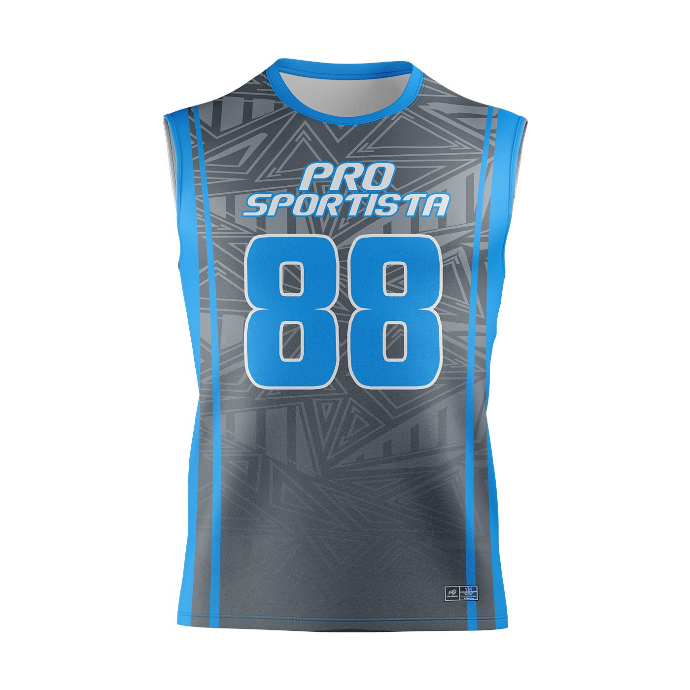 Blue Flag Football Uniform – Performance Edition - Image 2
