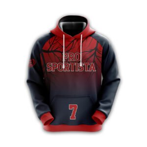 Red Flash Flash Custom Sublimated Hoodie
