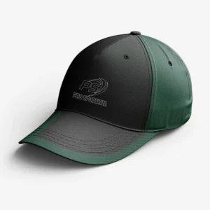 Custom Black & Dark Green “Apex” Performance Baseball Cap