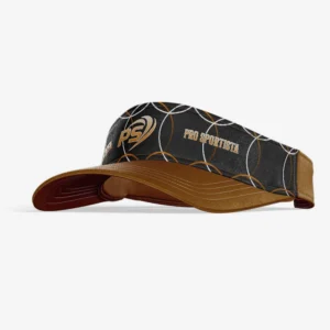 Custom “Bronze Orbit” Performance Sports Visor