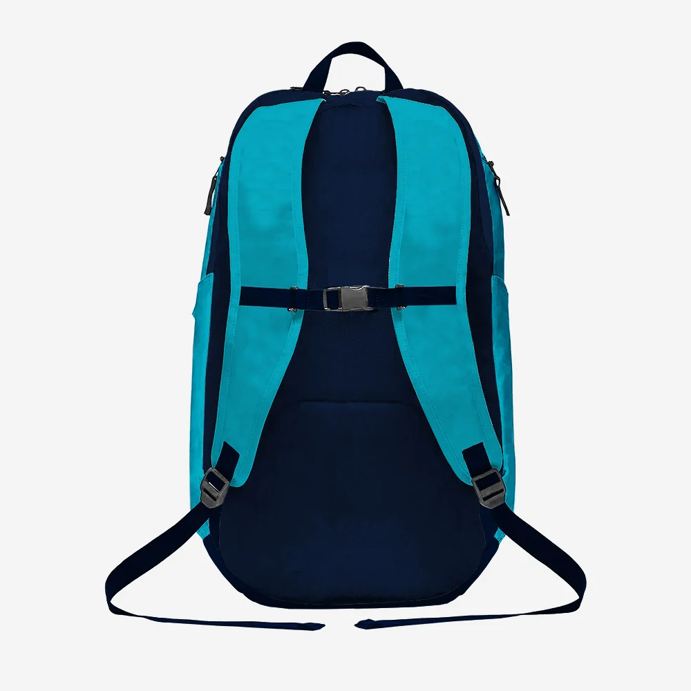 Custom Teal & Navy “Crosshatch” Performance Athletic Backpack - Image 2