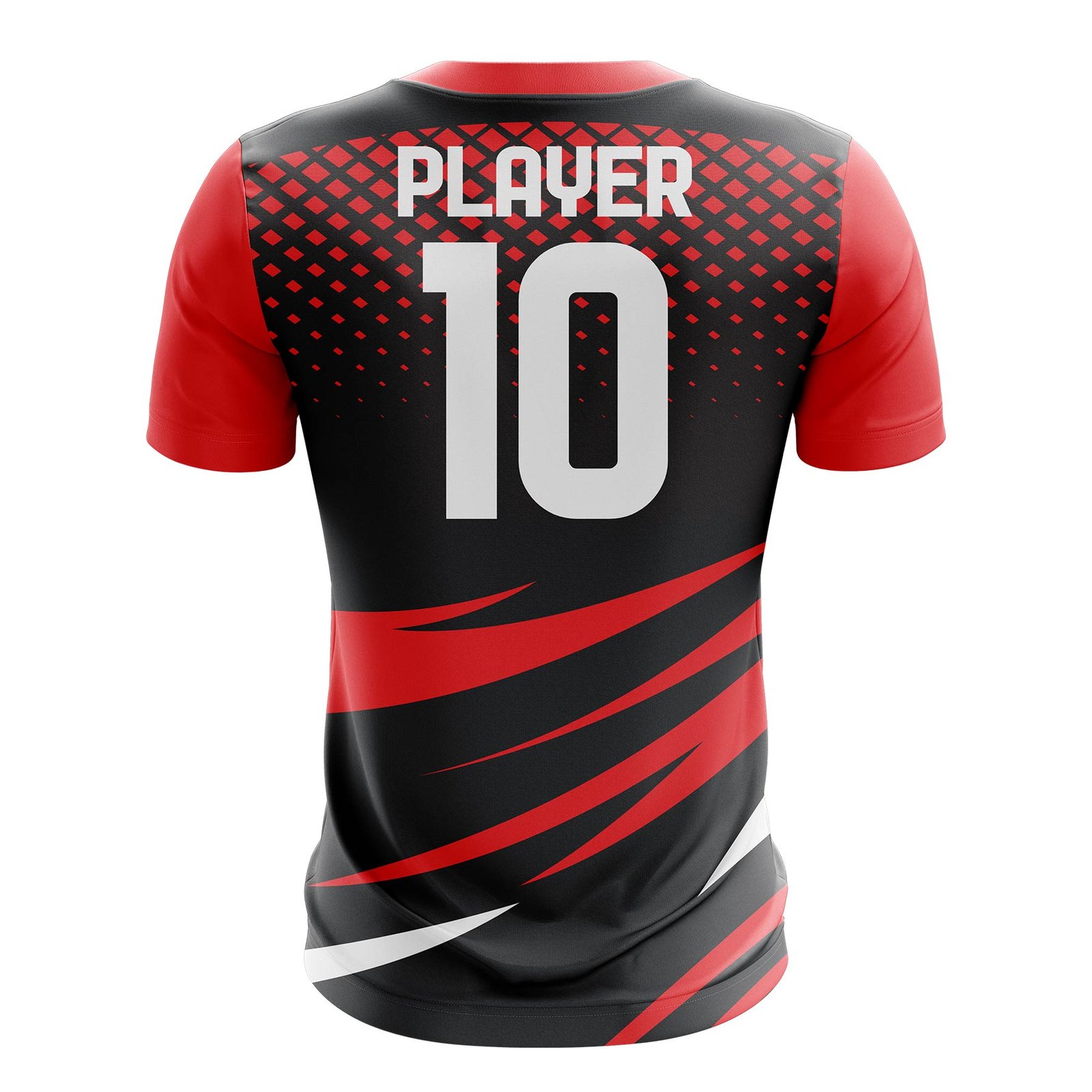 Red Pulse Speed Performance T-Shirt - Image 2