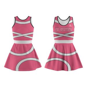 Pink & White Cheerleading Frock – Sweet Cheer Edition