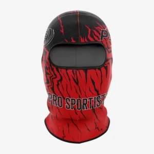 Red & Black “Tiger Strike” Performance Athletic Balaclava