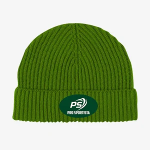 Custom Lime & Forest Green Performance Knit Beanie