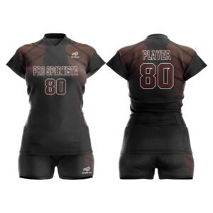 Black & Copper Gradient Volleyball Set