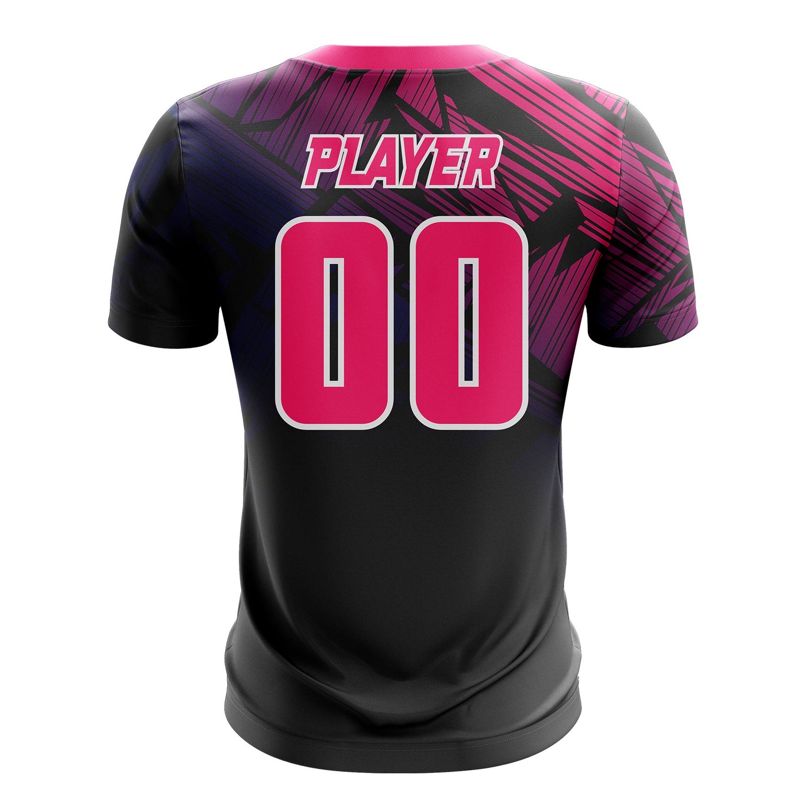 Magenta Fusion Blade Sports T-Shirt - Image 2