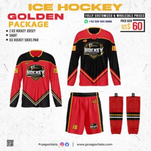 Ice Hockey Teamwear Package Golden