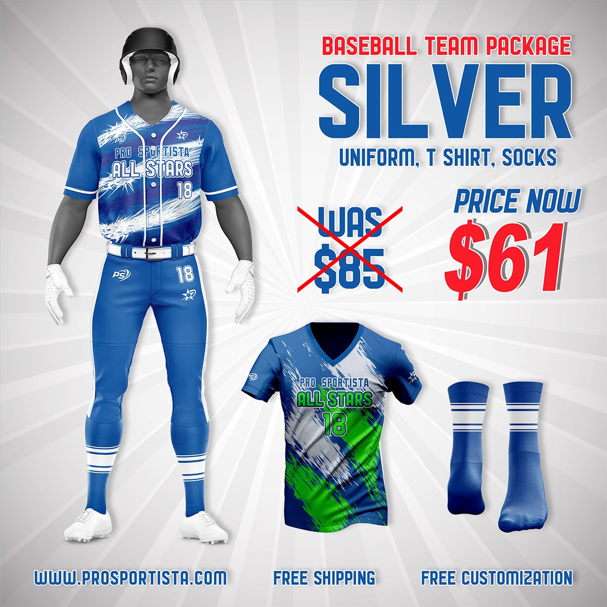 Silver Baseball Team Packages - Image 2