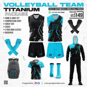 Titanium Volleyball Team Package