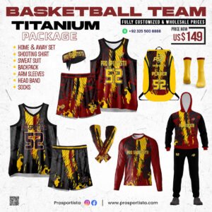 Titanium Basketball Team Package