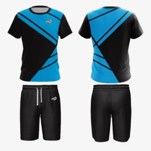 Custom Blue & Black Asymmetric Performance Set